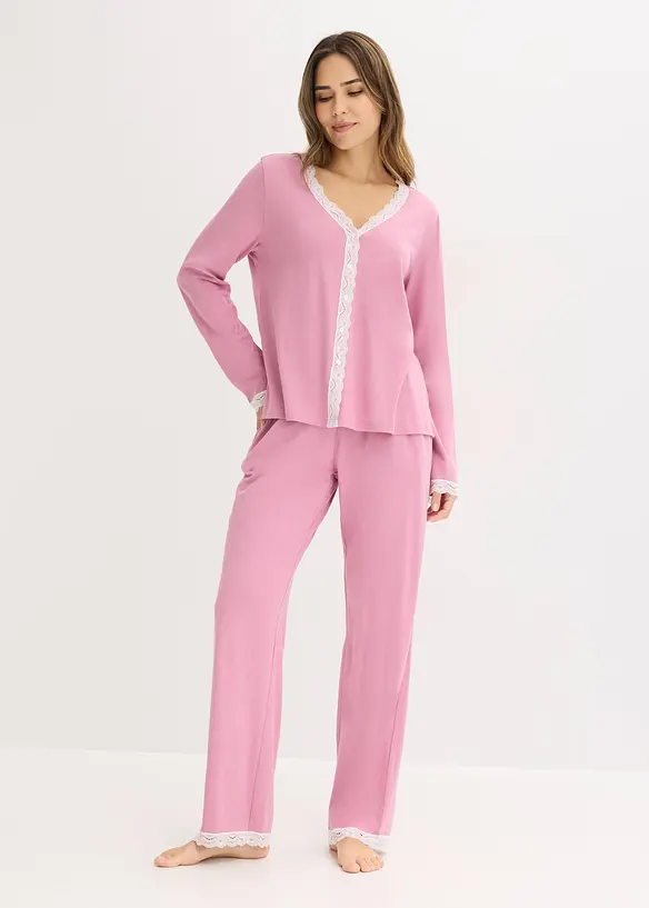 Pyjama boutonn&eacute;, bonprix