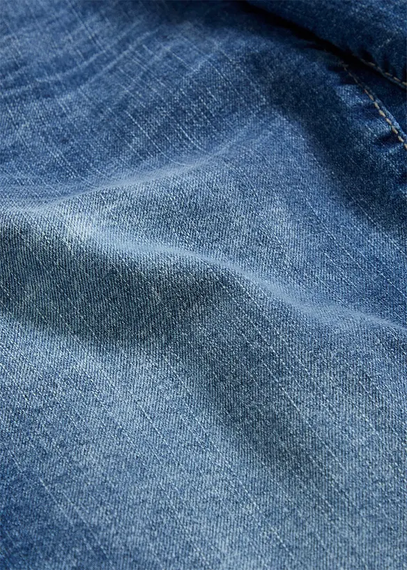 Straight Jeans, Mid Waist, Stretch, bonprix