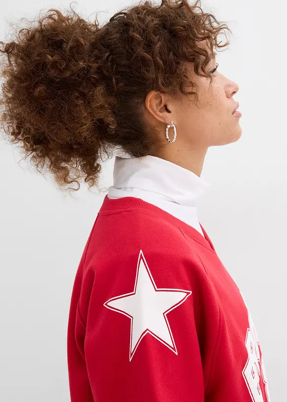 Sweat-shirt oversize et doux, bonprix