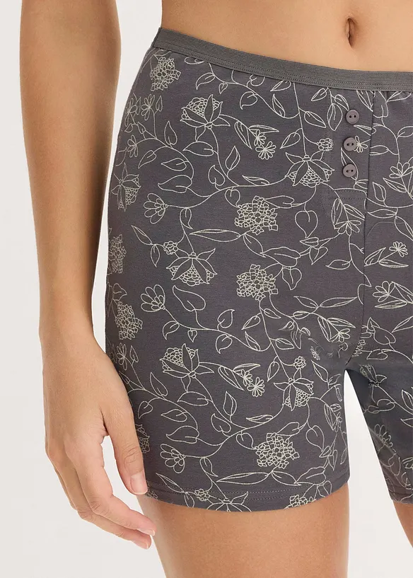 Lange Damen Boxer (4er Pack), bonprix