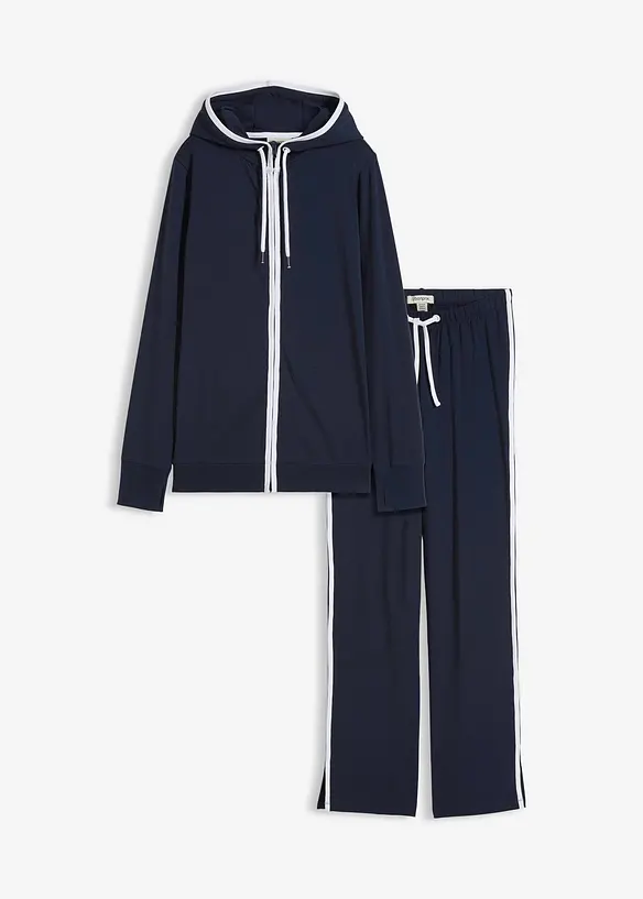 Surv&ecirc;tement en coton extensible (ens. 2 pces), bonprix