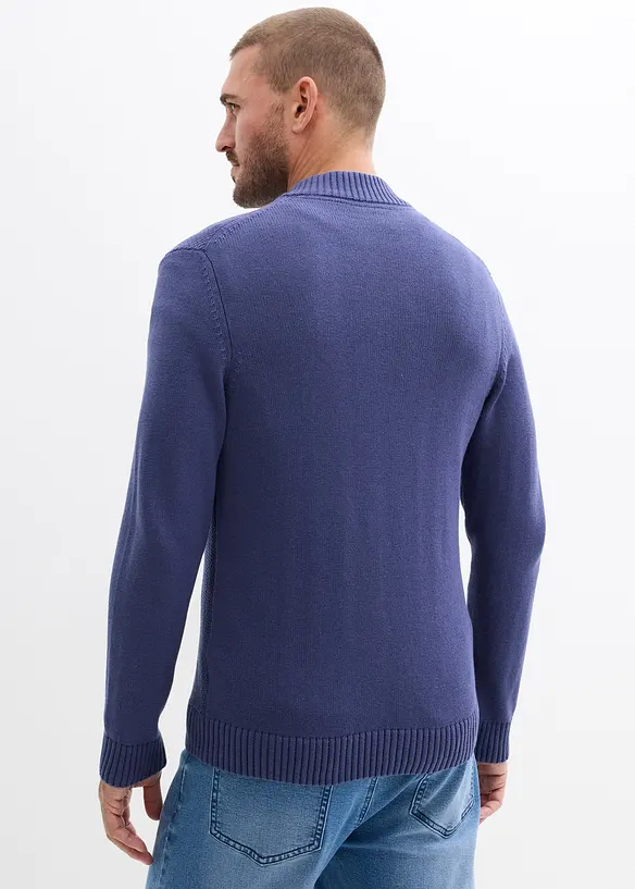 Feinstrickjacke aus reiner Baumwolle, bonprix