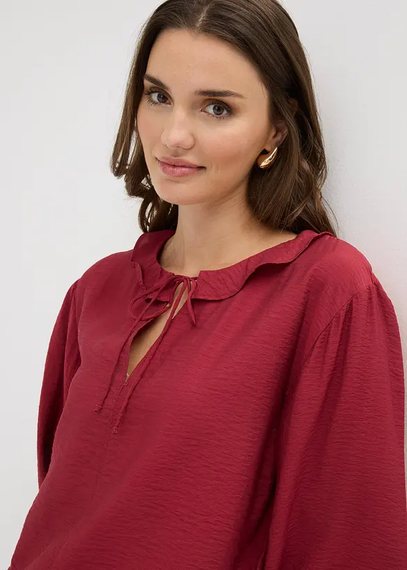 Tunique en fine viscose m&eacute;lang&eacute;e, bonprix