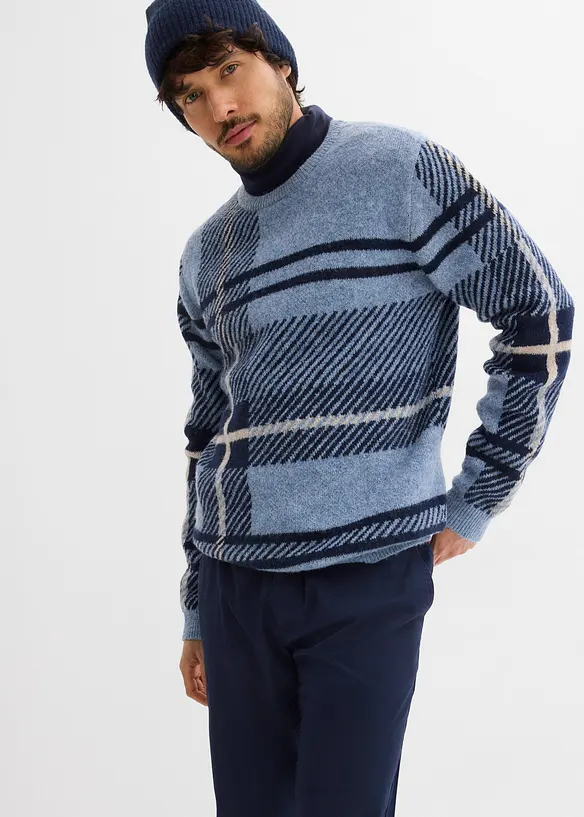 Regular Fit Chinohose mit Komfortbund und G&uuml;rtel, Straight, bonprix