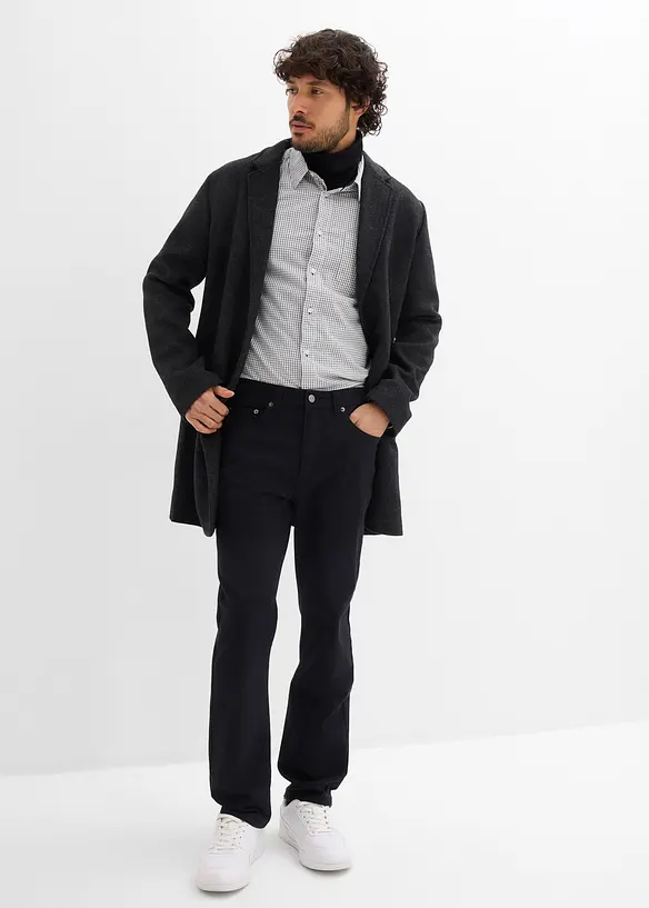 Classic Fit Stretch-Hose mit Komfortbund, Straight, bonprix