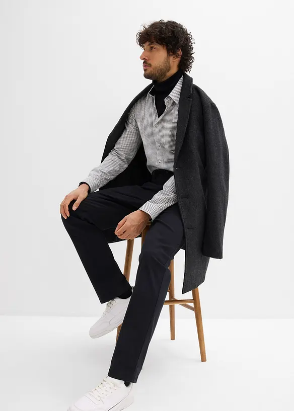 Classic Fit Stretch-Hose mit Komfortbund, Straight, bonprix