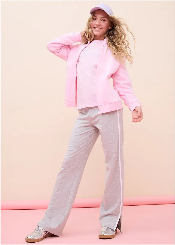 Langarmshirt aus reiner Bio-Baumwolle (5er Pack), bonprix