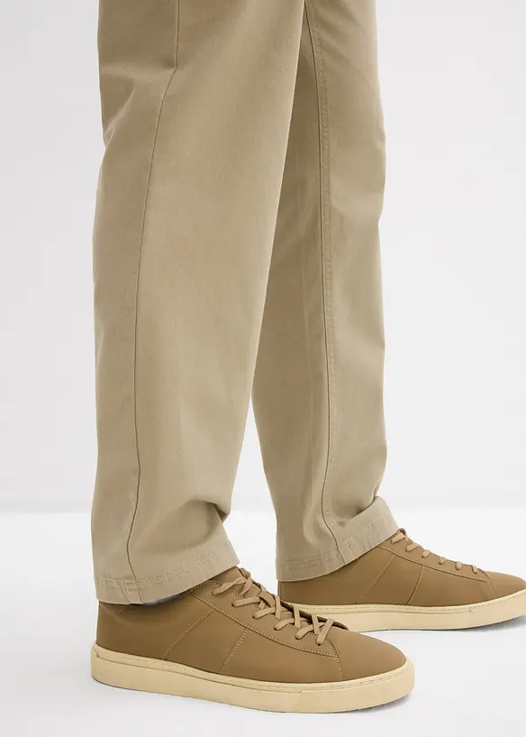 Relaxed Fit Stretch-Hose mit Komfortbund, Straight, bonprix