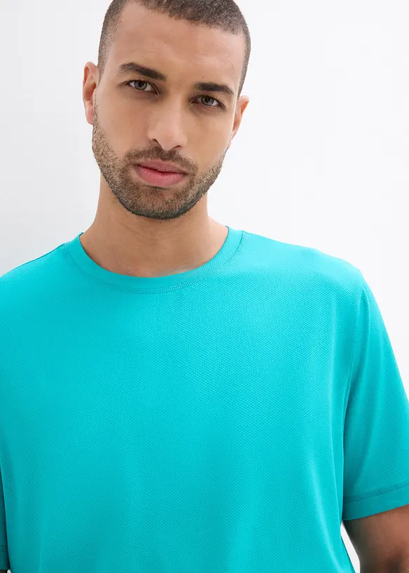 Sport-Shirt mit Strukturoptik, bonprix