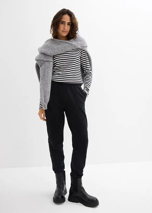 Sweathose aus reiner Bio-Baumwolle (2er Pack), bonprix