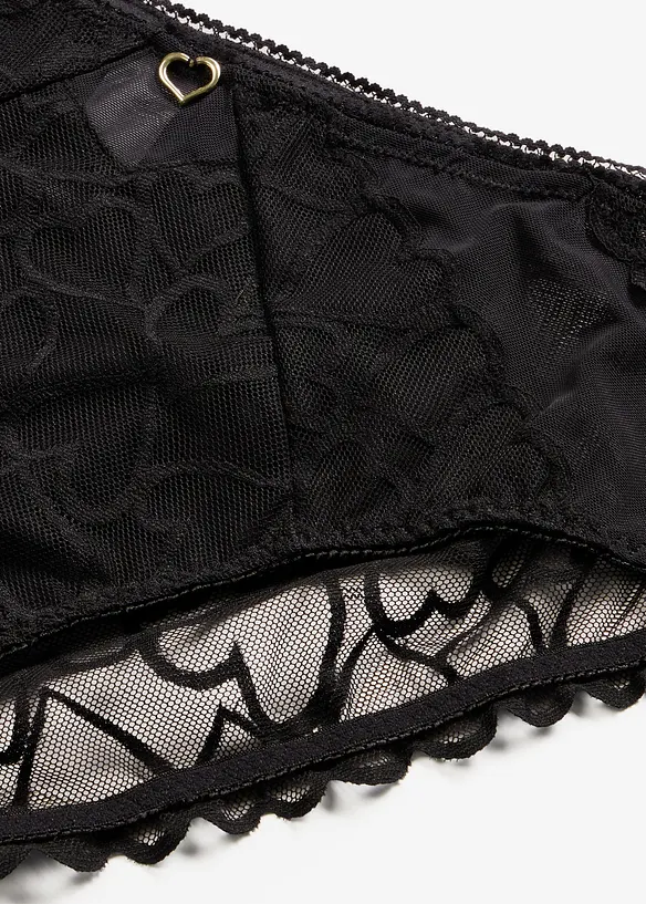 Slip maxi avec dentelle, bonprix