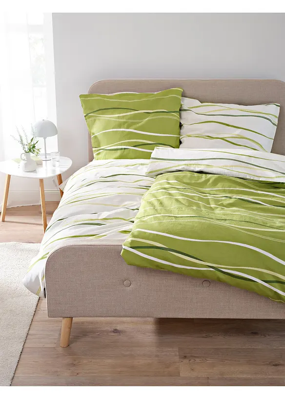 Wendbare Linon-Bettw&auml;sche, bonprix