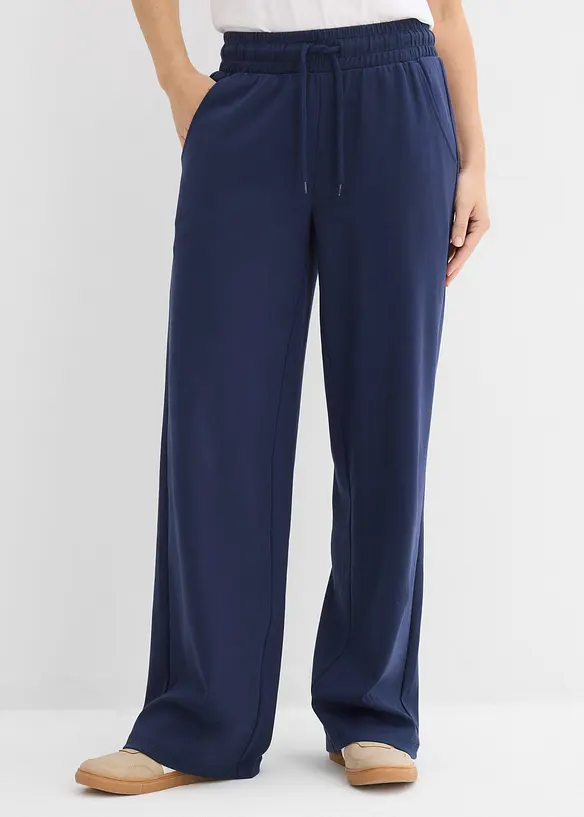 Jersey-Hose aus Interlock, bonprix