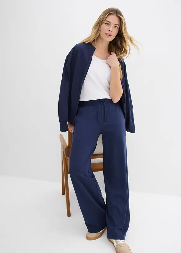 Jersey-Hose aus Interlock, bonprix