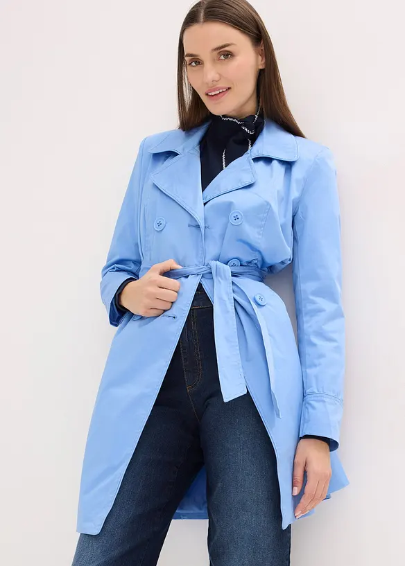 Trench-coat en coton, bonprix