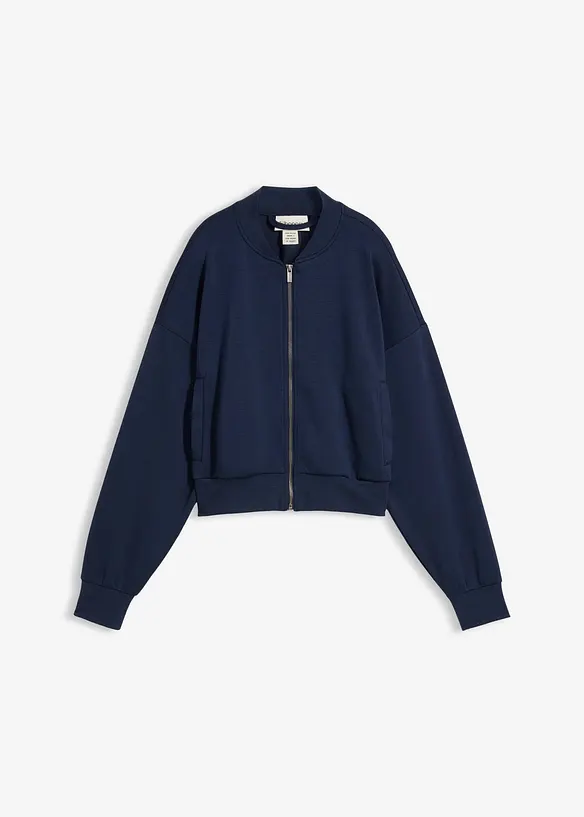 Blouson doux en sweat avec viscose, bonprix