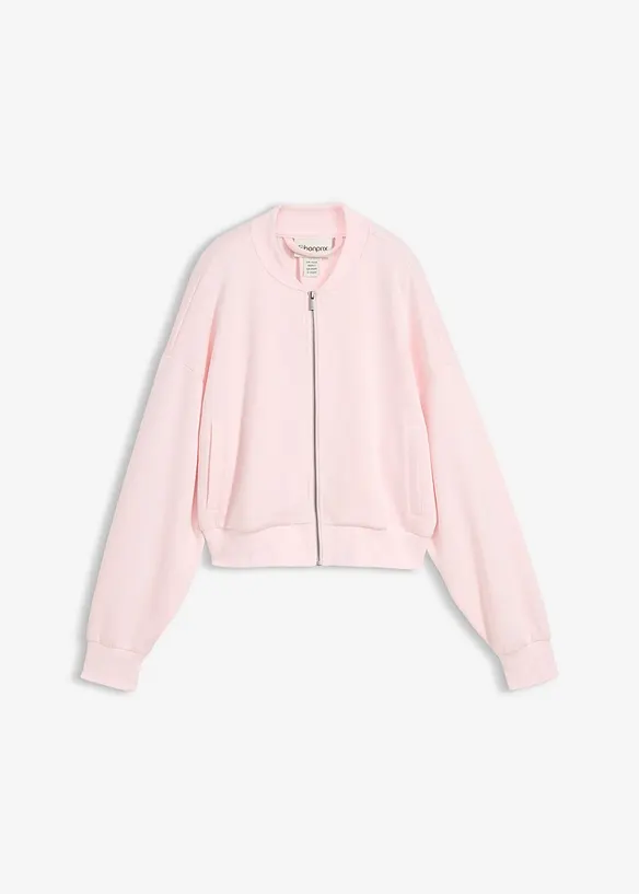 Sweatblouson aus softem Viskose-Mix, bonprix