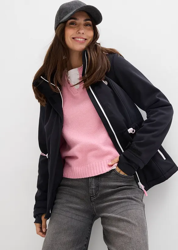 Wasserabweisende Softshelljacke, bonprix