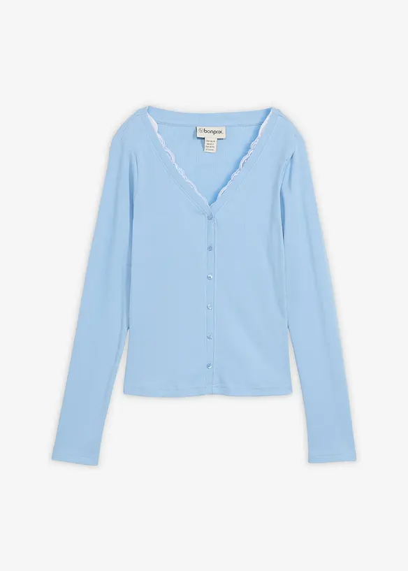 T-shirt 2 en 1 100% coton, bonprix