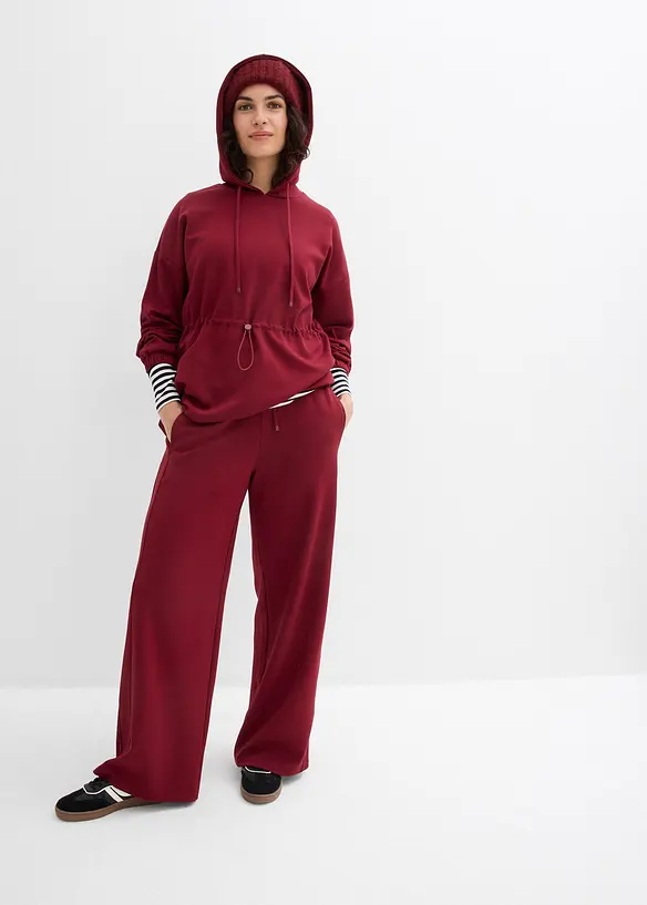 Pantalon palazzo doux en n&eacute;opr&egrave;ne, bonprix