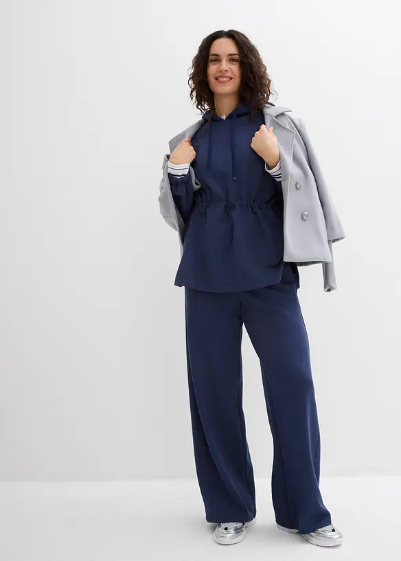 Pantalon palazzo doux en n&eacute;opr&egrave;ne, bonprix