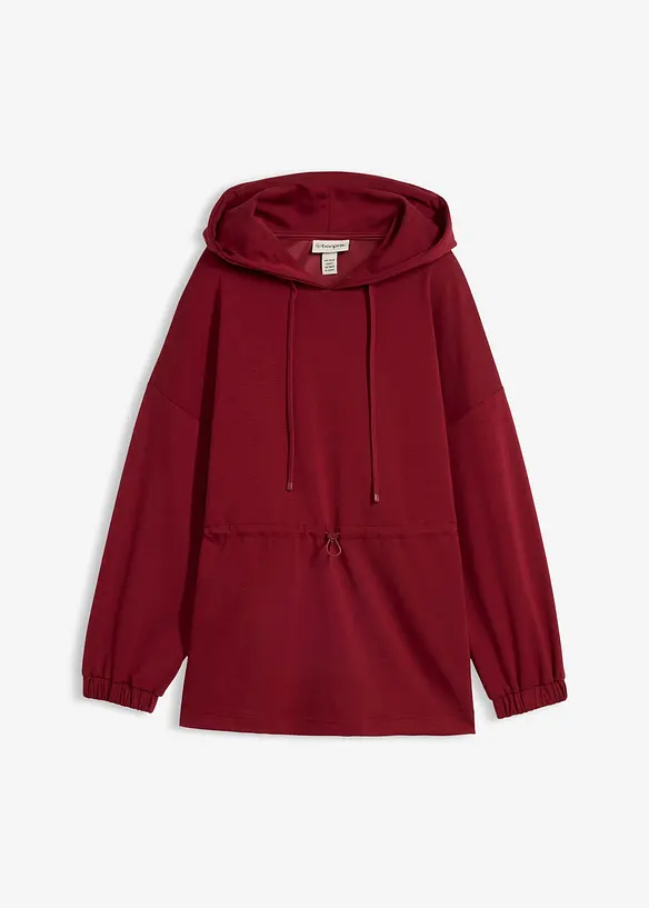 Sweat-shirt long en mati&egrave;re n&eacute;opr&egrave;ne douce, bonprix