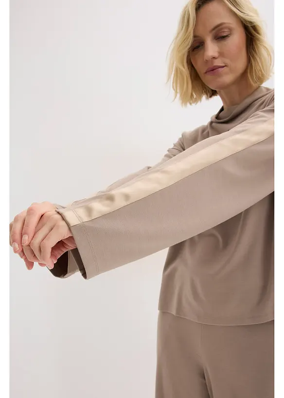 Shirt aus bequemen Punto di Roma, bonprix