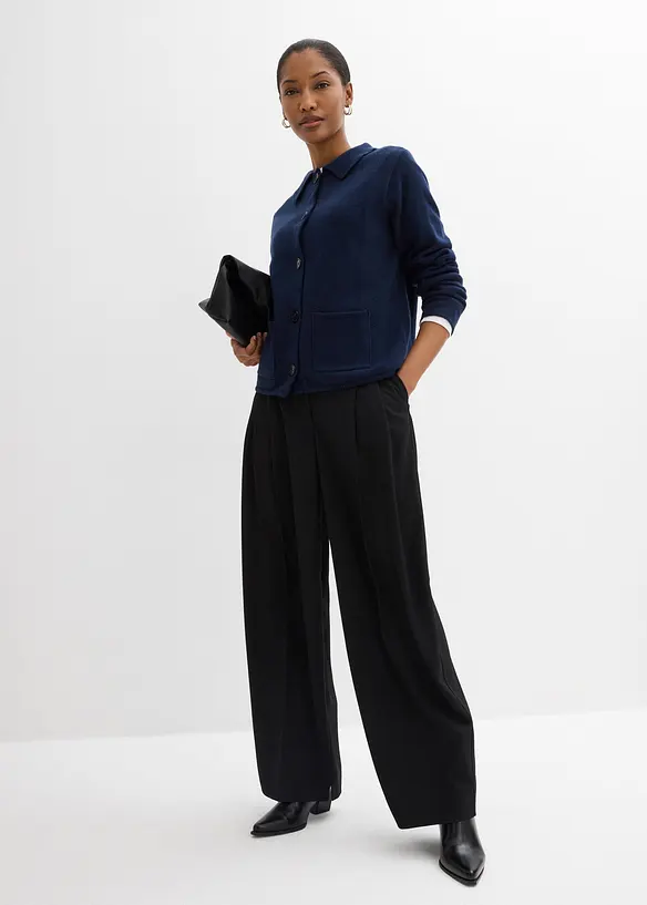 Strickjacke aus Viskose-Mix, bonprix