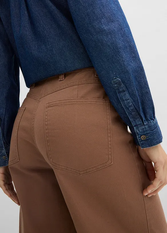 Pantalon en twill, bonprix