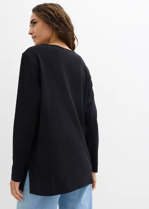 Longshirt aus reiner Bio-Baumwolle, bonprix