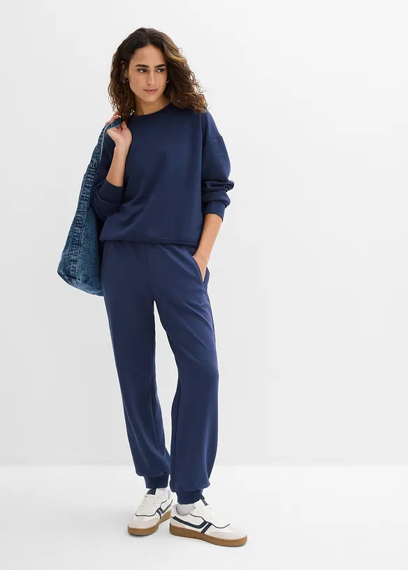 Sweatshirt aus softem Scuba, bonprix