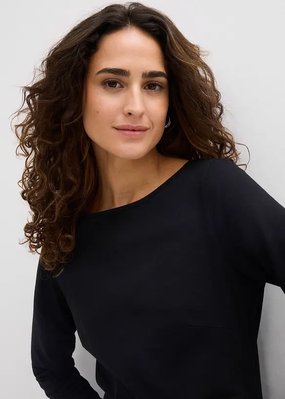 Lot de 2 bodies manches longues, bonprix