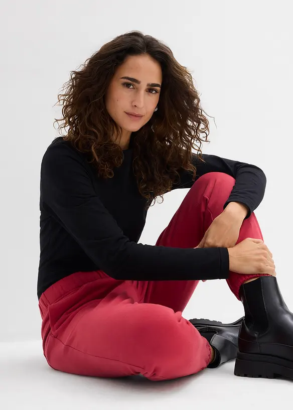 Lot de 2 bodies manches longues, bonprix