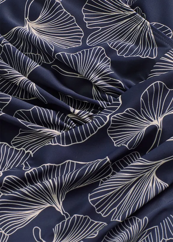 Maillot 1&nbsp;pi&egrave;ce sculptant et crois&eacute;, maintien mod&eacute;r&eacute;, bonprix