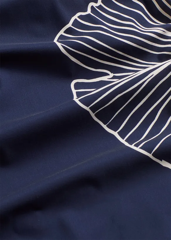 Maillot sculptant avec imprim&eacute; plac&eacute;, maintien l&eacute;ger, bonprix