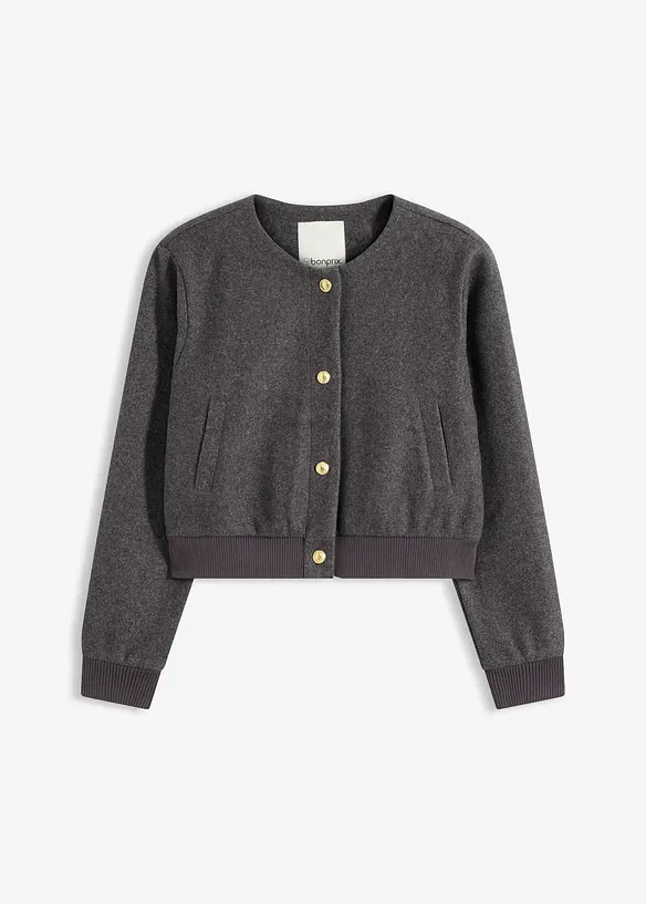 Blouson aus kuscheligem Boucl&eacute;, bonprix