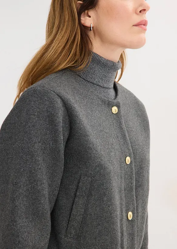 Blouson aus kuscheligem Boucl&eacute;, bonprix