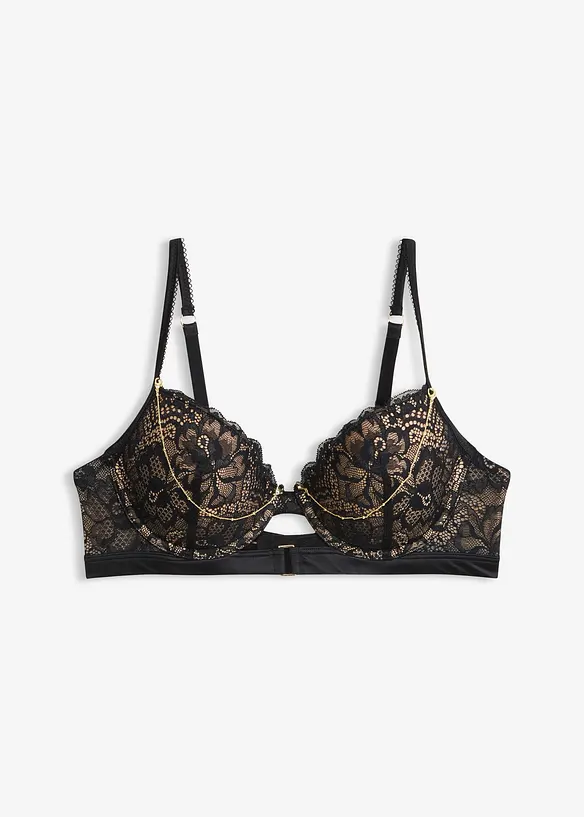 Soutien-gorge &agrave; coques et cha&icirc;ne amovible, bonprix