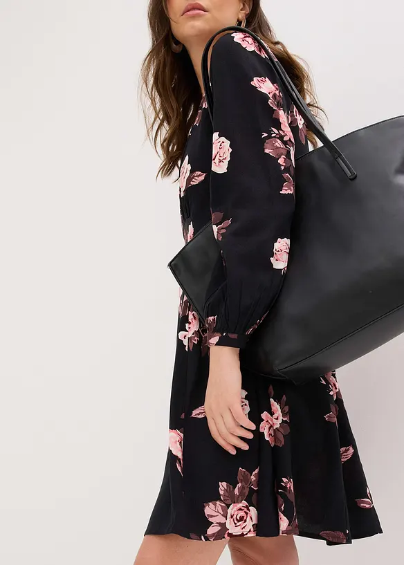 Robe &eacute;l&eacute;gante en viscose, bonprix