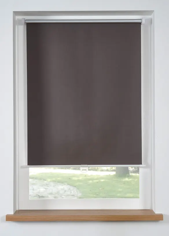 Verdunkelungsrollo einfarbig schnurlos, bonprix