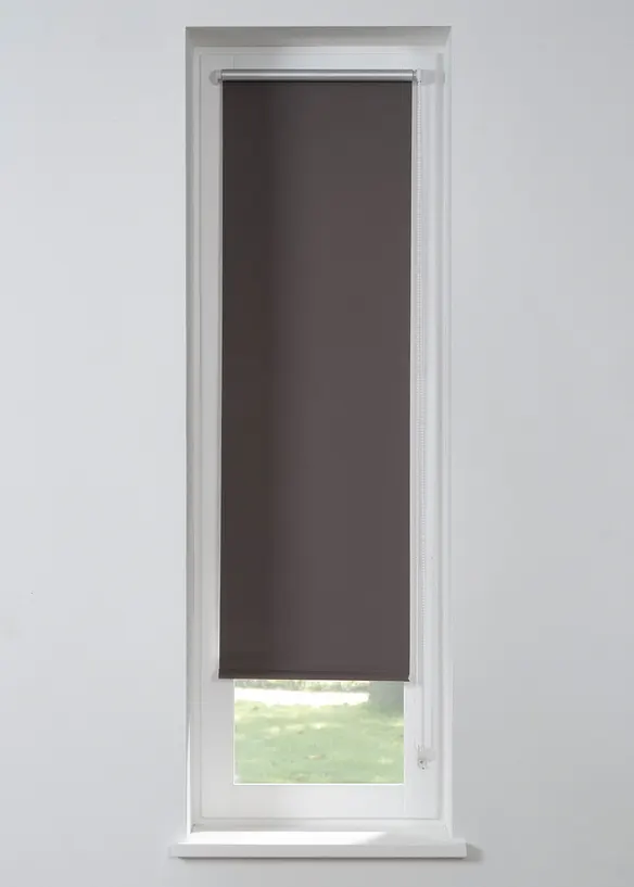 Verdunkelungsrollo einfarbig in schmalen Breiten, bonprix