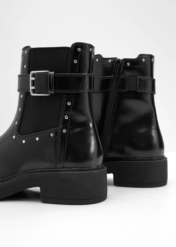 Biker-Boots mit Schnalle, bonprix