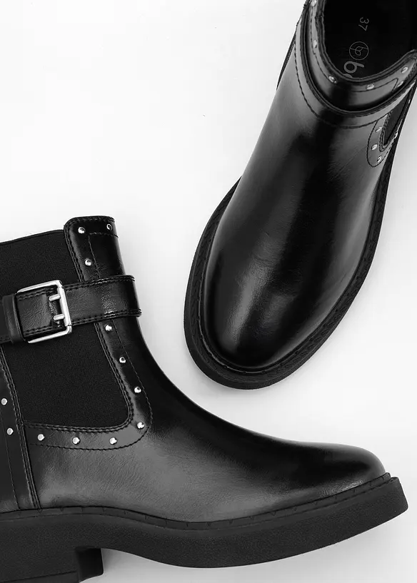 Biker-Boots mit Schnalle, bonprix