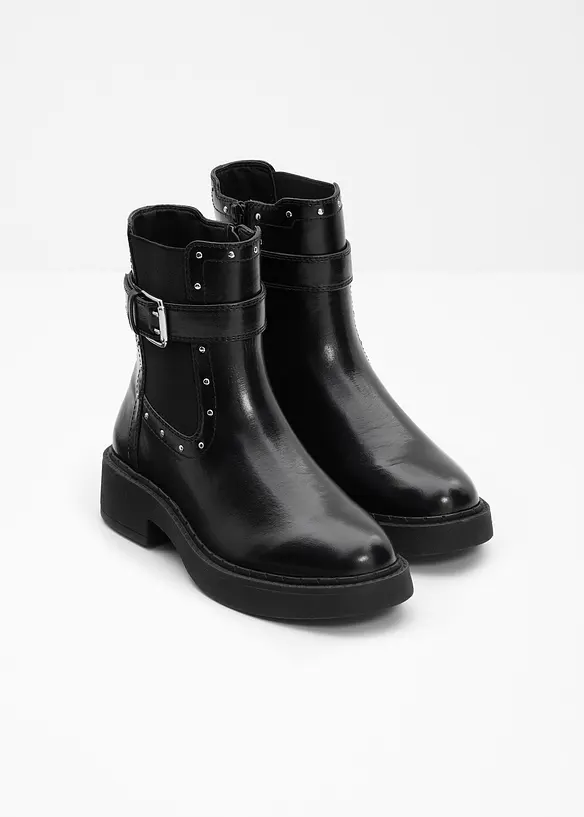 Biker-Boots mit Schnalle, bonprix
