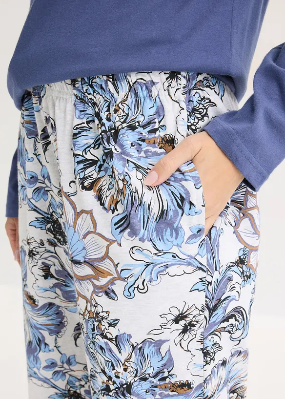 Pyjama aus weicher Baumwolle, bonprix
