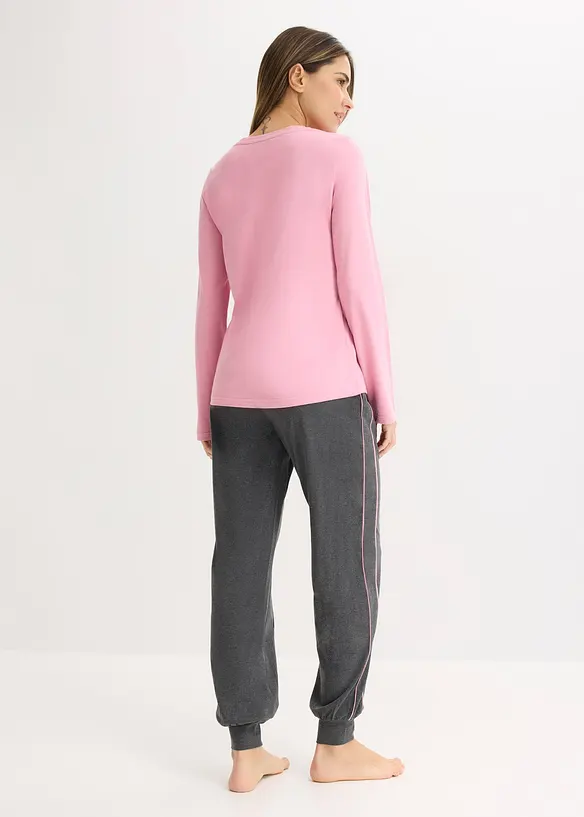 Pyjama aus weicher Baumwolle, bonprix