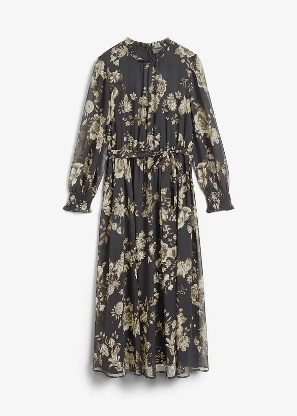 Robe en cr&ecirc;pe, bonprix