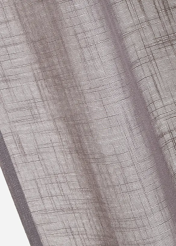 Rideau aspect lin normal et extra large (1&nbsp;pce), bonprix