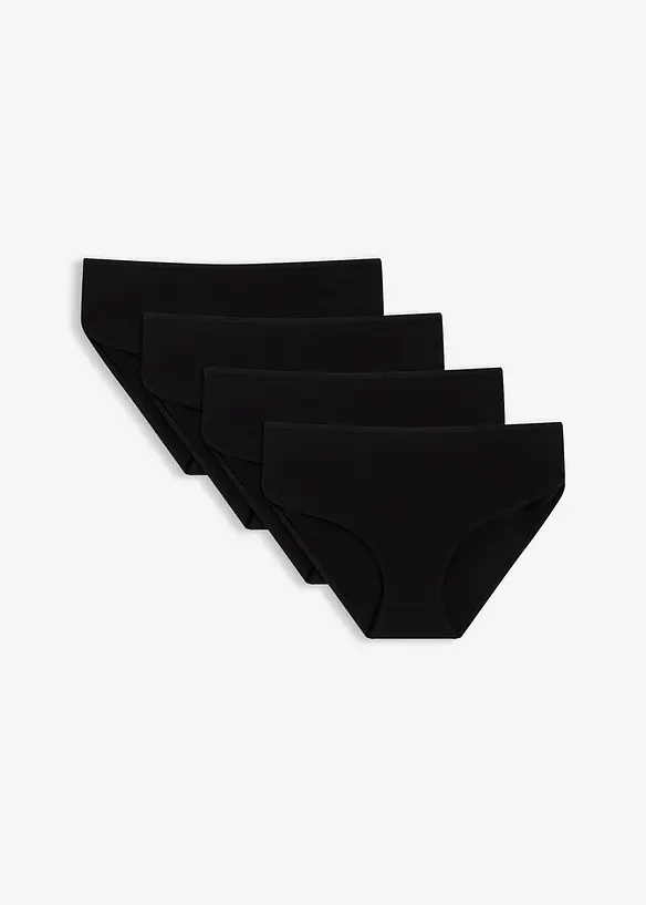 Maxipanty mit Bio-Baumwolle (4er Pack), bonprix