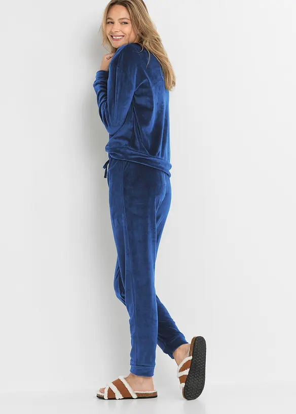Loungewear Hausanzug aus Samt, bonprix